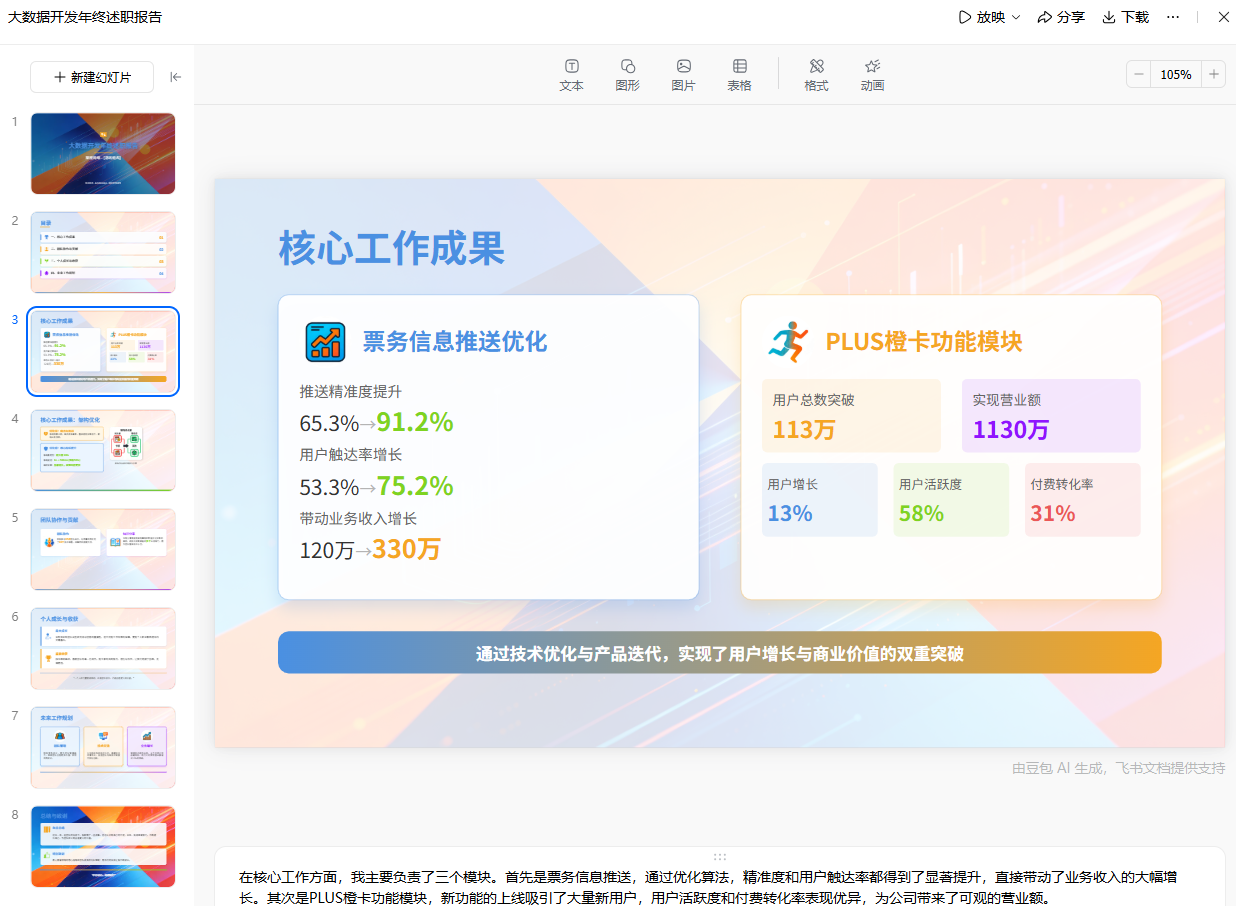 豆包PPT制作研究方案