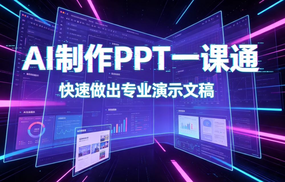 AI制作PPT一课通