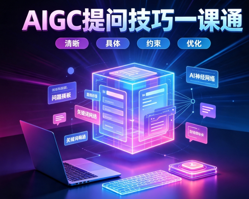 AIGC提问技巧一课通