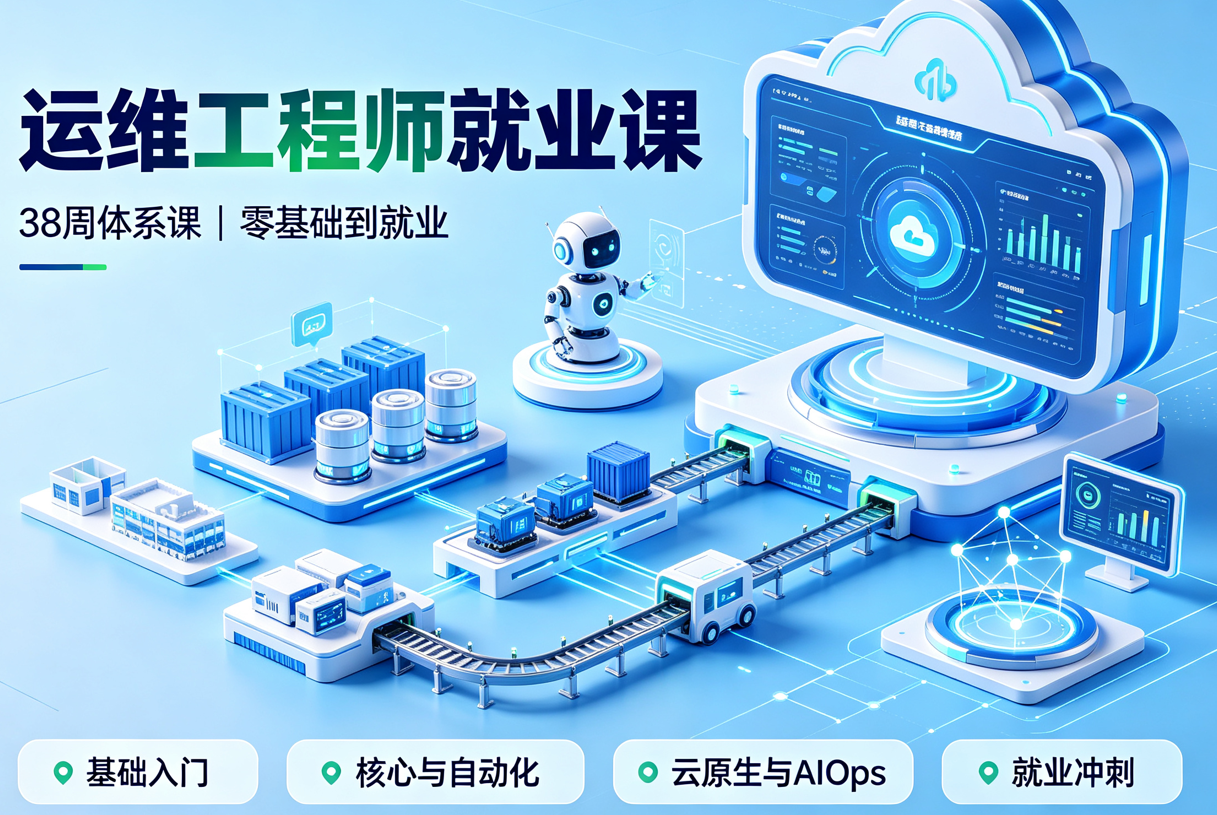 运维工程师入门到就业体系课